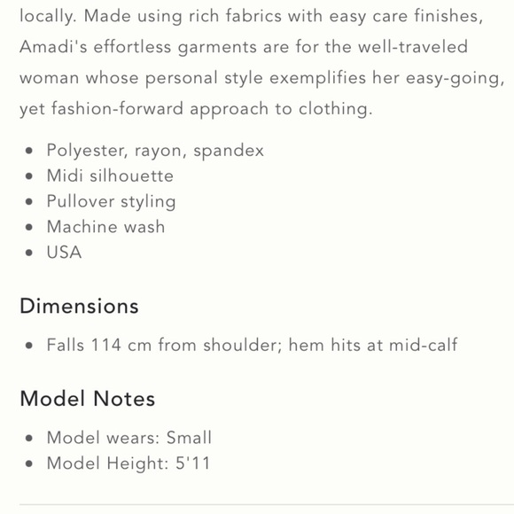 Anthropologie NWT Contrast Polo MIDI Dress Size S. - Picture 6 of 6